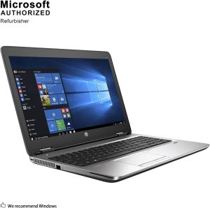 Refurbished HP ProBook 650 G2, i3-6200U, 8/256GB SSD, 15.6", Cam, REF Grade A+,Backlit Keyboard