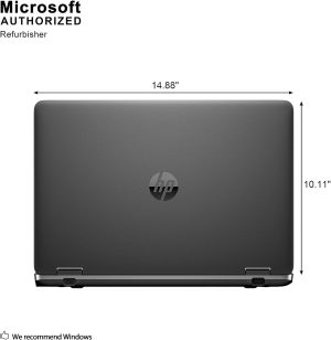 Refurbished HP ProBook 650 G2, i3-6200U, 8/256GB SSD, 15.6", Cam, REF Grade A+,Backlit Keyboard