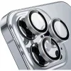 Oem Τζαμάκι Κάμερας Frame Για Apple iPhone 13 Pro Max 6.7" / Apple iPhone 13 Pro 6.1" Ασημί
