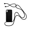 Θήκη Σιλικόνης με Κορδόνι CarryHang Apple iPhone X / iPhone XS Μαύρο