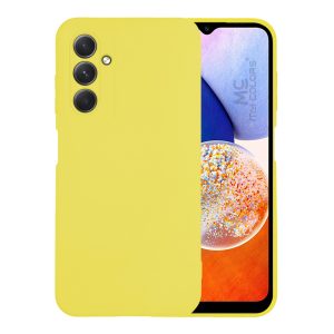 Θήκη Σιλικόνης My Colors Samsung Galaxy A14 4G / Galaxy A14 5G Κίτρινο